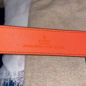 2022 orange Gucci belt Gucci | Accessories | 222 Orange Gucci Belt | Poshmark main image 4